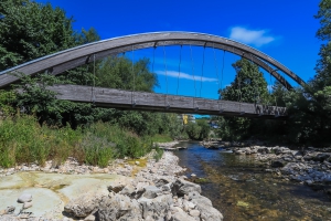 pont sur l'Areuse posée en 2000