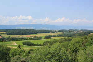 Le coup d'oeil du haut de la tour de la Molière est tout simplement grandiose