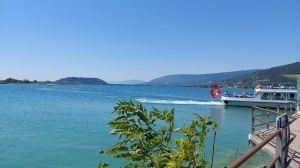 Bateau arrivant à l'Île St-Pierre