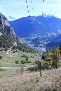 Vue depuis le chemin