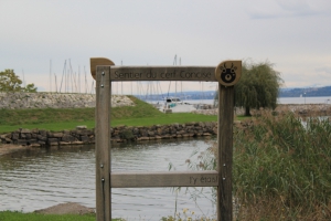 L'arrivée du Sentier du Cerf