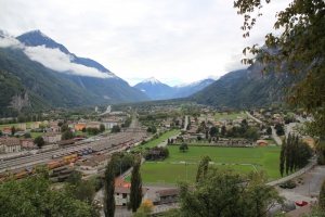 Vue au cours de la montée