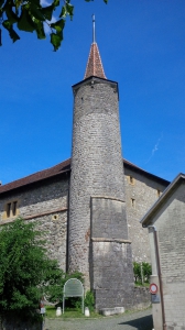 La tour du Château de Boudry