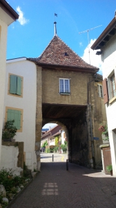 Tout en haut de la Rue Louis-Favre, juste avant d'arriver au château