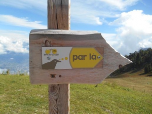 Sentier panoramique panneaux