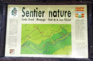 Plan du sentier nature