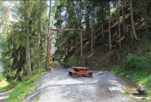 Le départ du sentier