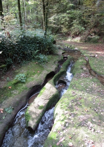 Le travail de l'eau est toujours impressionnant