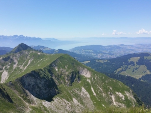 Au fond, le lac Léman