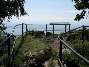 L'arrivée au point de vue