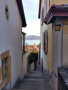 Escalier à la Ruelle de Montagny