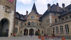 L'entrée du Musée national Suisse