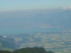 Le Lac Léman depuis la Pointe de Bellevue