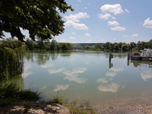 La vue du restaurant à Altreu