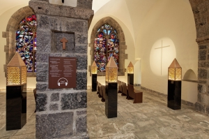 Nouvelle chapelle du Martyre© Abbaye de Saint-Maurice. Photo Jean-Yves Glassey et Michel Martinez