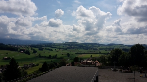 vue depuis le sud de la ville