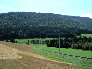 Au départ de Sainte-Croix