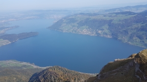 Le lac de Zoug, vue du Rigi