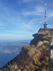 L'antenne, au sommet du Rigi