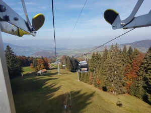 La montée à La Berra avec le télémixte