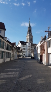 L'église protestante Saint-Laurent.