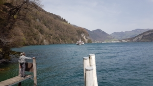 Depuis le débarcadère