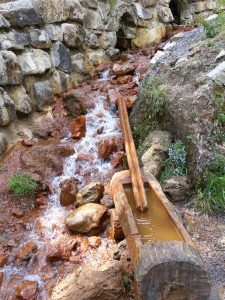 Fontaine ferrugineuse