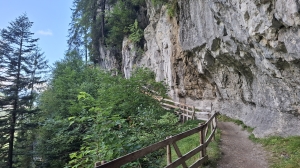 Le sentier de la Galerie Défago