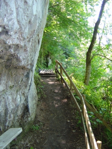 Une partie du sentier