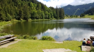 Le lac de Morgins