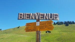 Arrivée au col de Bretaye, 1806m.