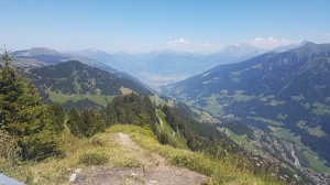 Depuis la Croix de Culet, vue en direction de la Vallée du Rhône