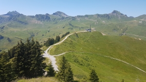 L'arrivée du télésiège de Marcheusson