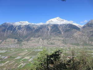 Plaine du Rhône et Grand Chavalard