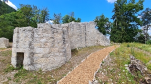 Les ruines du château de Rochefort