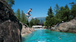 La piscine naturelle des Marécottes