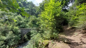 Le Pont du Diable, au fond des gorges