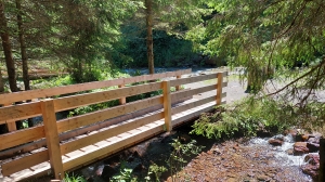 Un pont sur la Vièze