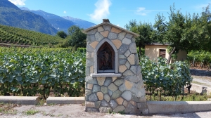 Un des quinze calvaires jalonnant la montée à la chapelle