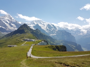 Mönch Jungfrau et arrivée des moyens mécaniques