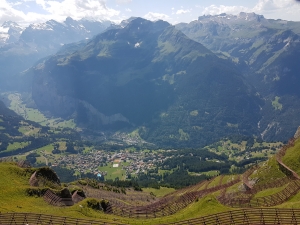 Les paravalanches vus d'en haut