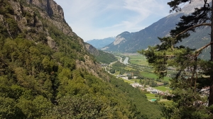 Vue sur la vallée