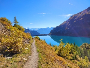 Lac Tseuzier depuis le barrage 