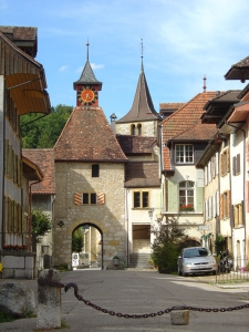 Le village de Valangin