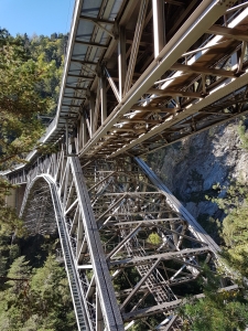 En passant sous le pont