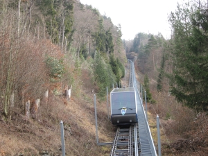 Le funiculaire pour Beatenberg