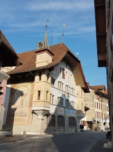 L'entrée de Büren an der Aare