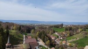 Magnifique vue depuis le haut de la tour