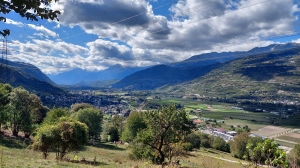 Vue sur la Vallée du Rhône