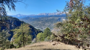 Vue sur la vallée